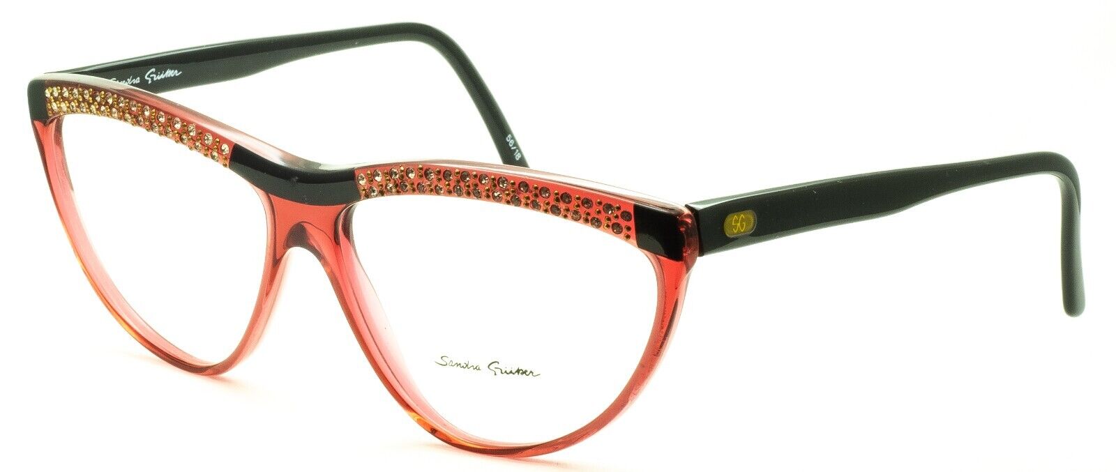 SANDRA GRUBER Nima 306 56mm Vintage Eyewear RX Optical FRAMES Glasses -New Italy