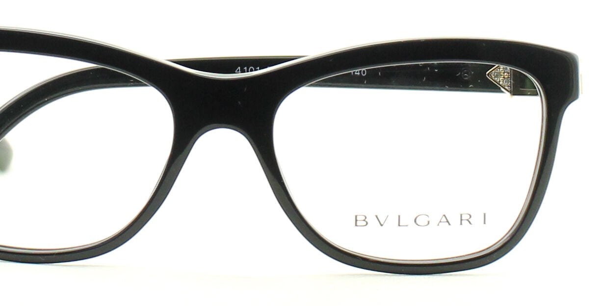 BVLGARI 4101-B 501 52mm Eyewear Eyeglasses RX Optical Glasses FRAMES New - Italy