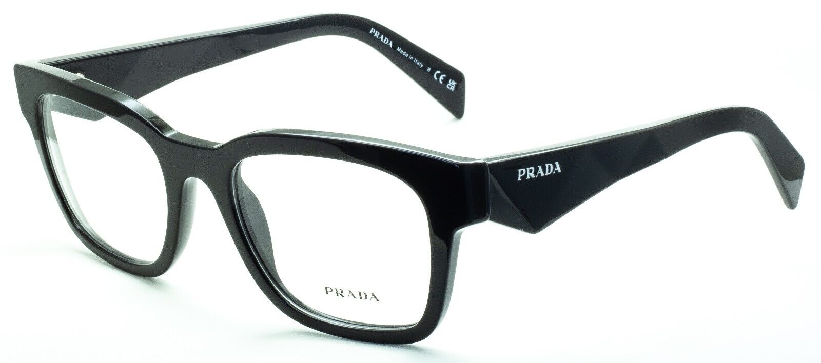 PRADA VPR A10 16K-1O1 53mm Eyewear FRAMES RX Optical Eyeglasses Glasses - Italy