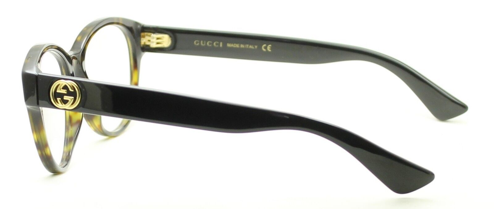 GUCCI GG 0039O 001 52mm Eyewear FRAMES Glasses RX Optical Eyeglasses New - Italy