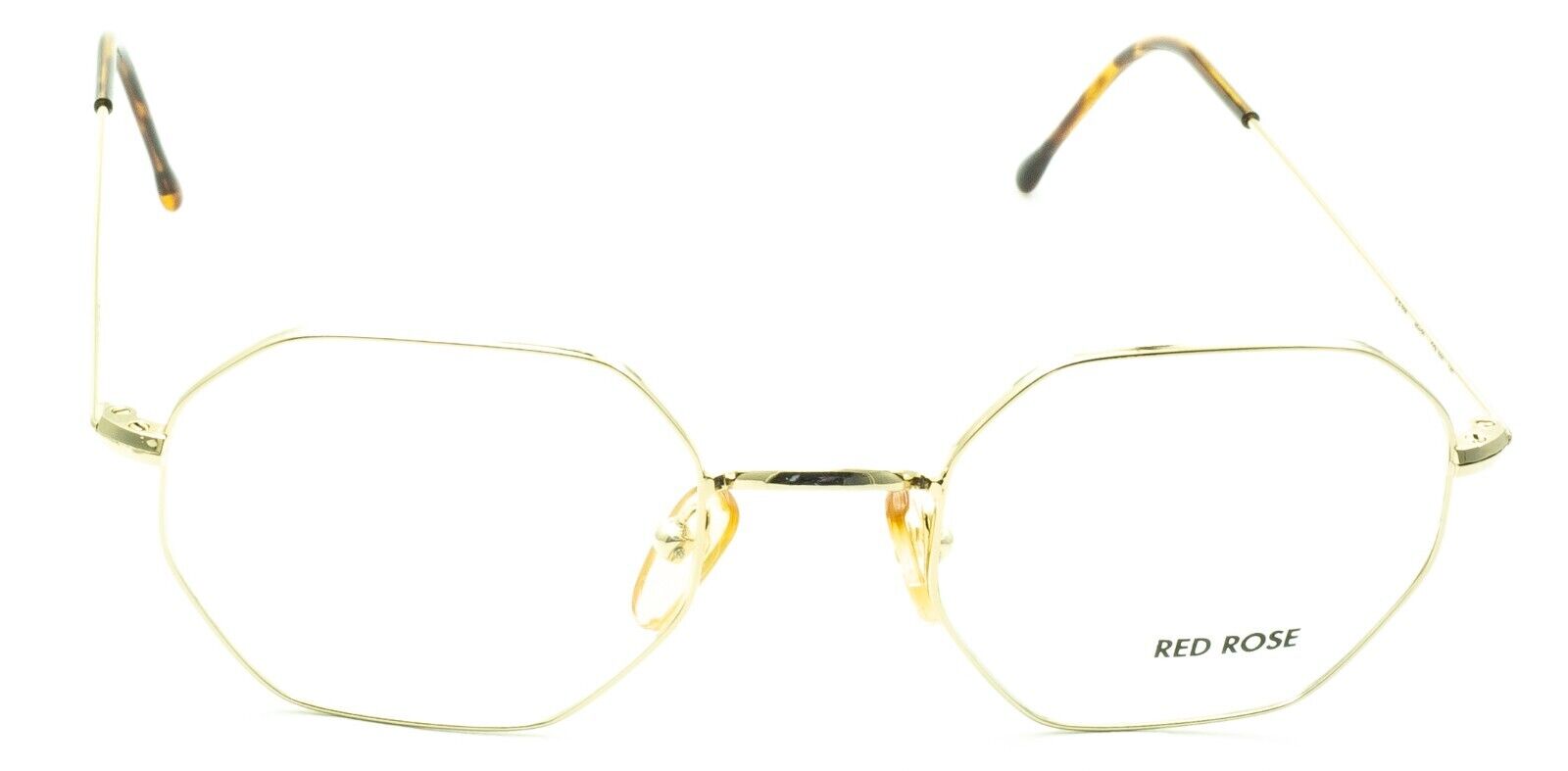 RED ROSE RRVM228 000 46mm Vintage RX Optical Eyewear FRAMES - New NOS Italy