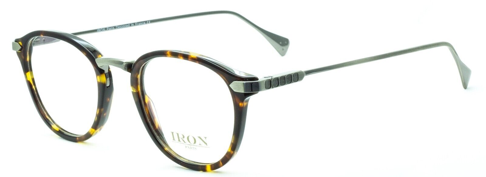 IRON PARIS IR031 DKTAG 46mm RX Optical Glasses Eyewear Frames Eyeglasses - New