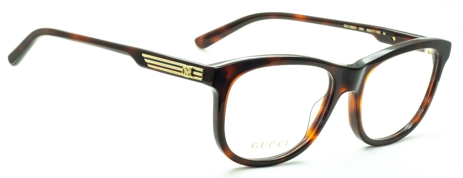 GUCCI GG 1292O 002 55mm Eyewear FRAMES Glasses RX Optical Eyeglasses New - Japan