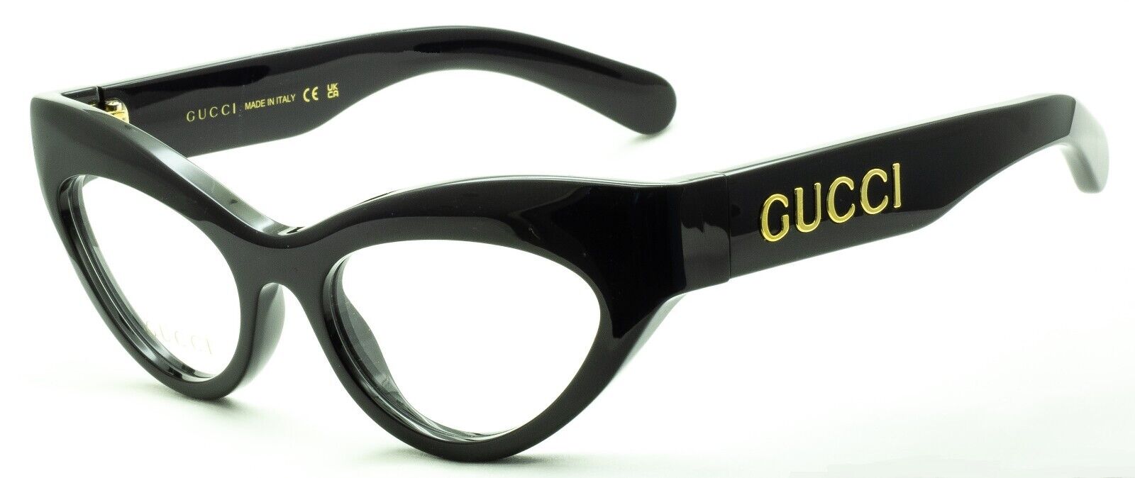 GUCCI GG1295O 001 53mm Eyewear Glasses RX Optical Eyeglasses Italy - New BNIB