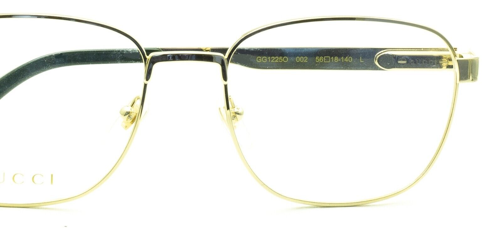 GUCCI GG 12250 002 56mm Eyewear FRAMES Glasses RX Optical Eyeglasses - New Japan