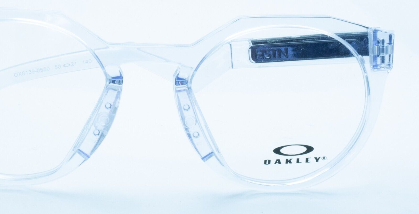 OAKLEY HSTN OX8139-0550 Clear 50mm Eyewear RX Optical Glasses Frames - New