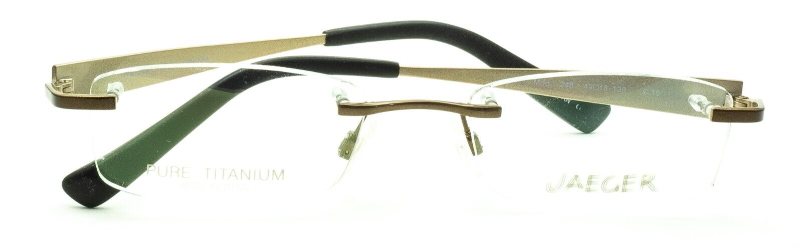 JAEGER Mod. 248 C.15 49mm Eyewear FRAMES RX Optical Glasses Eyeglasses New Japan