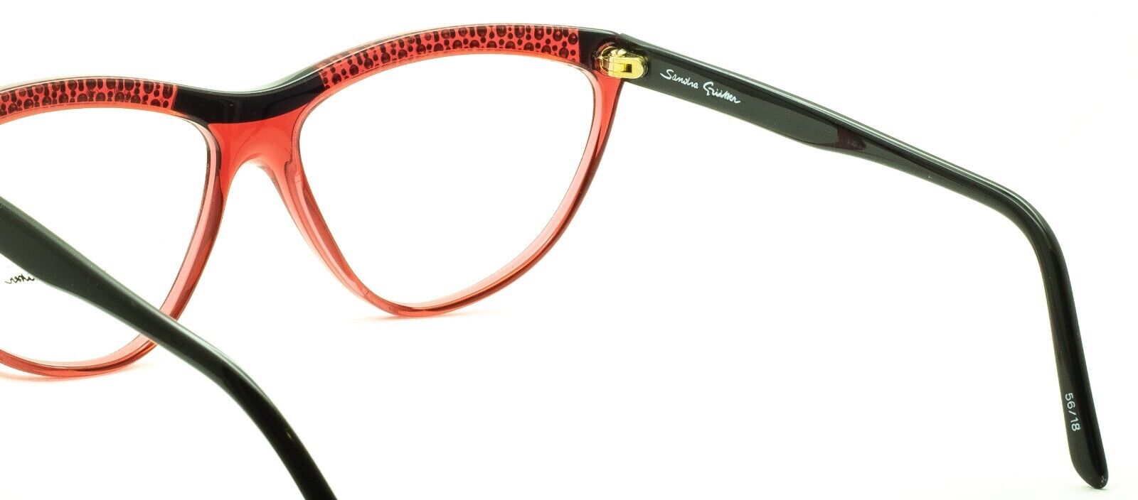 SANDRA GRUBER Nima 306 56mm Vintage Eyewear RX Optical FRAMES Glasses -New Italy