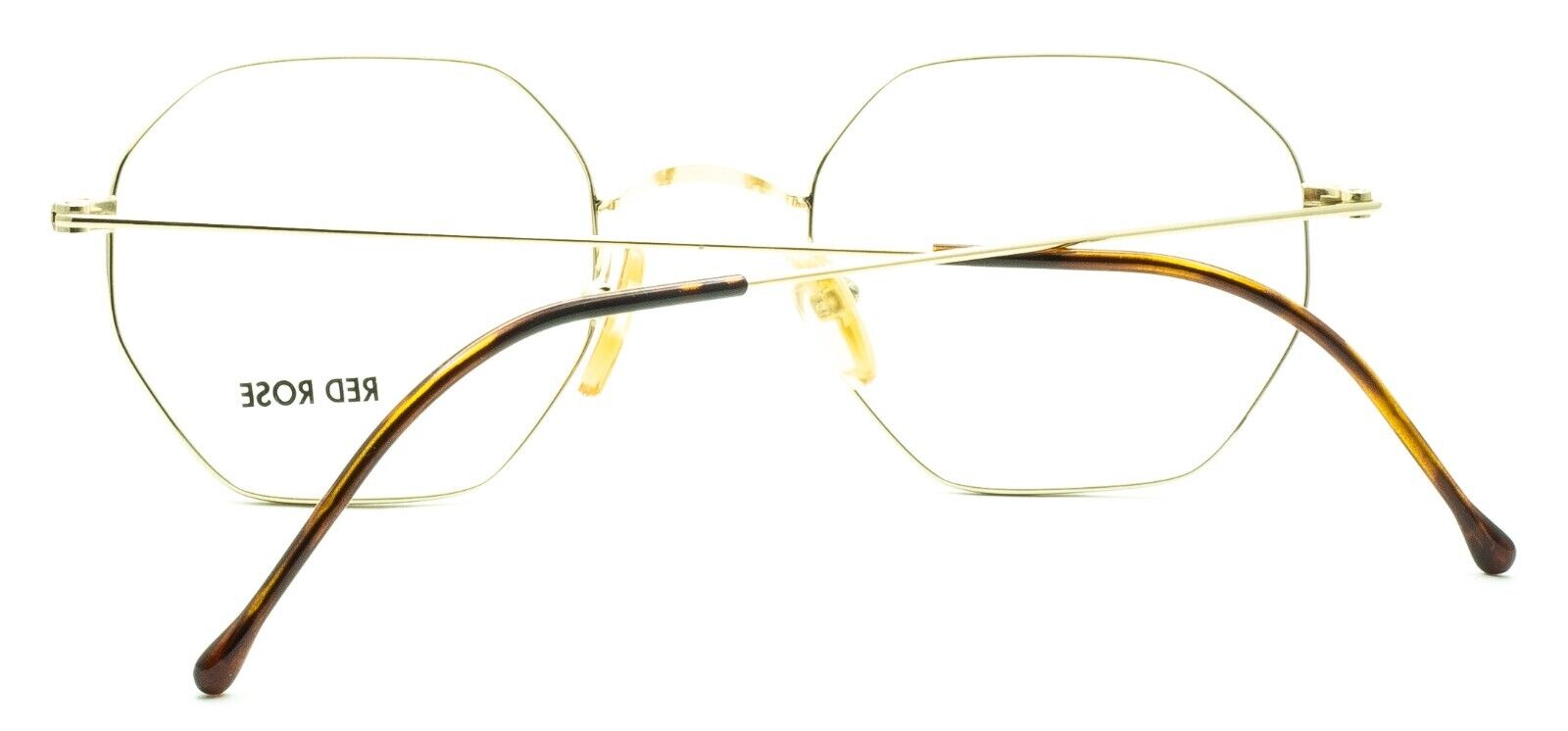 RED ROSE RRVM228 000 46mm Vintage RX Optical Eyewear FRAMES - New NOS Italy