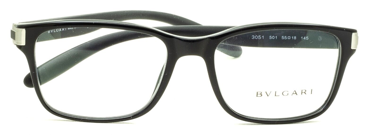 BVLGARI 3051 501 55mm Eyewear Glasses RX Optical Eyeglasses FRAMES - New Italy