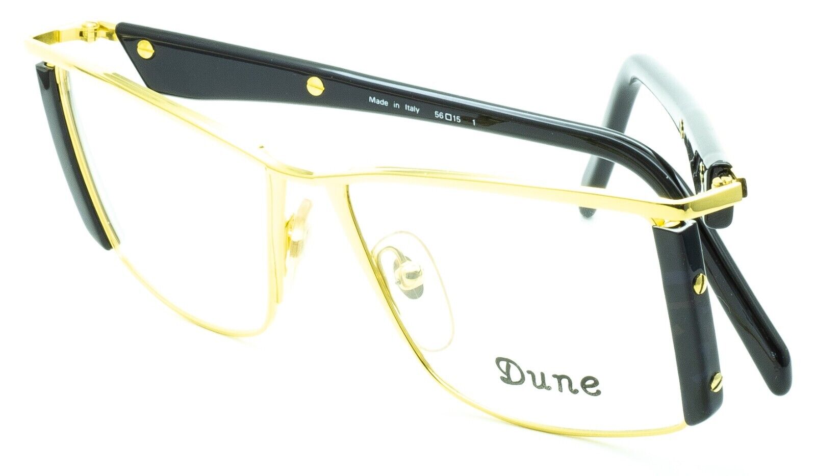 Dune 24 Italy Vintage Linea Dune by Ladins 56x15mm FRAMES RX Optical Glasses NOS