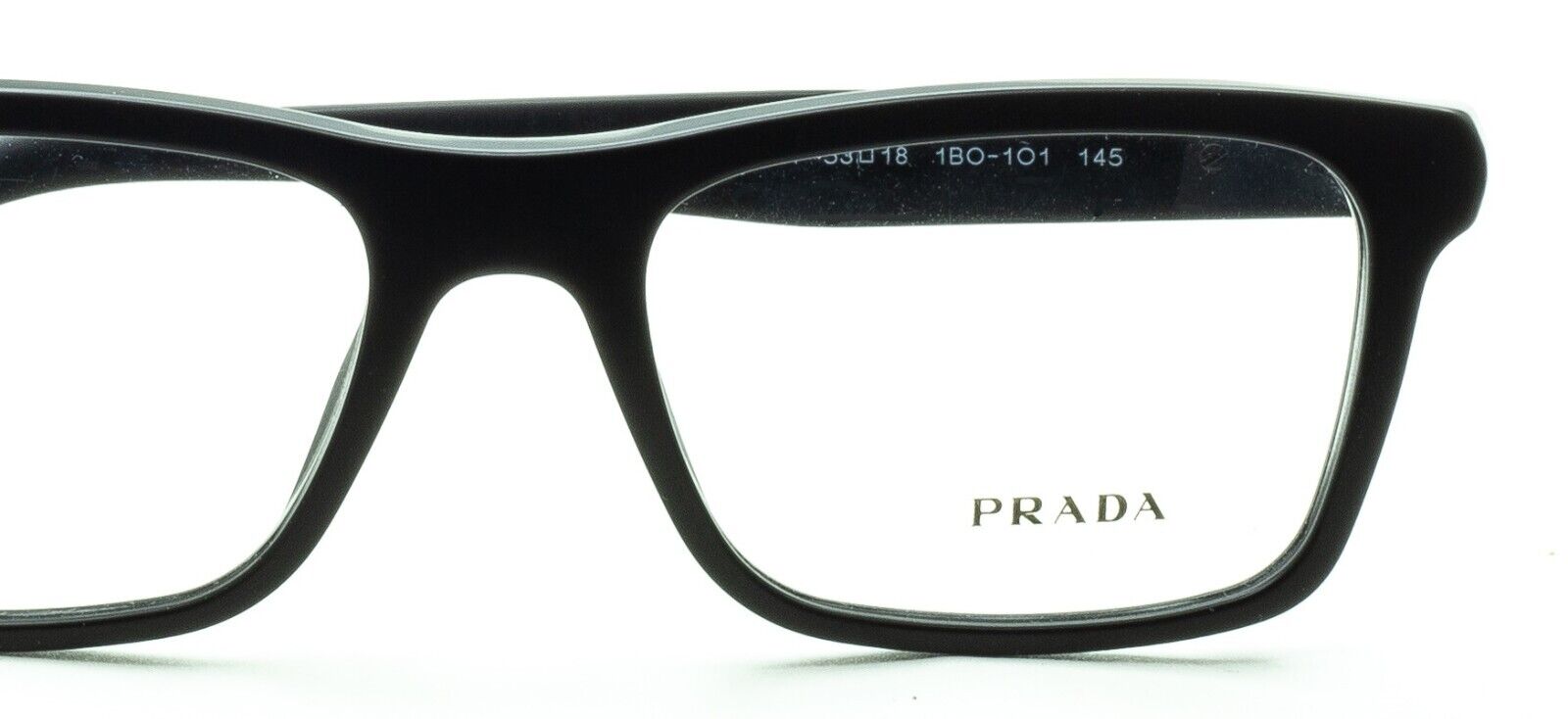 PRADA VPR 06R 1BO-1O1 53mm Eyewear FRAMES RX Optical Eyeglasses Glasses - Italy