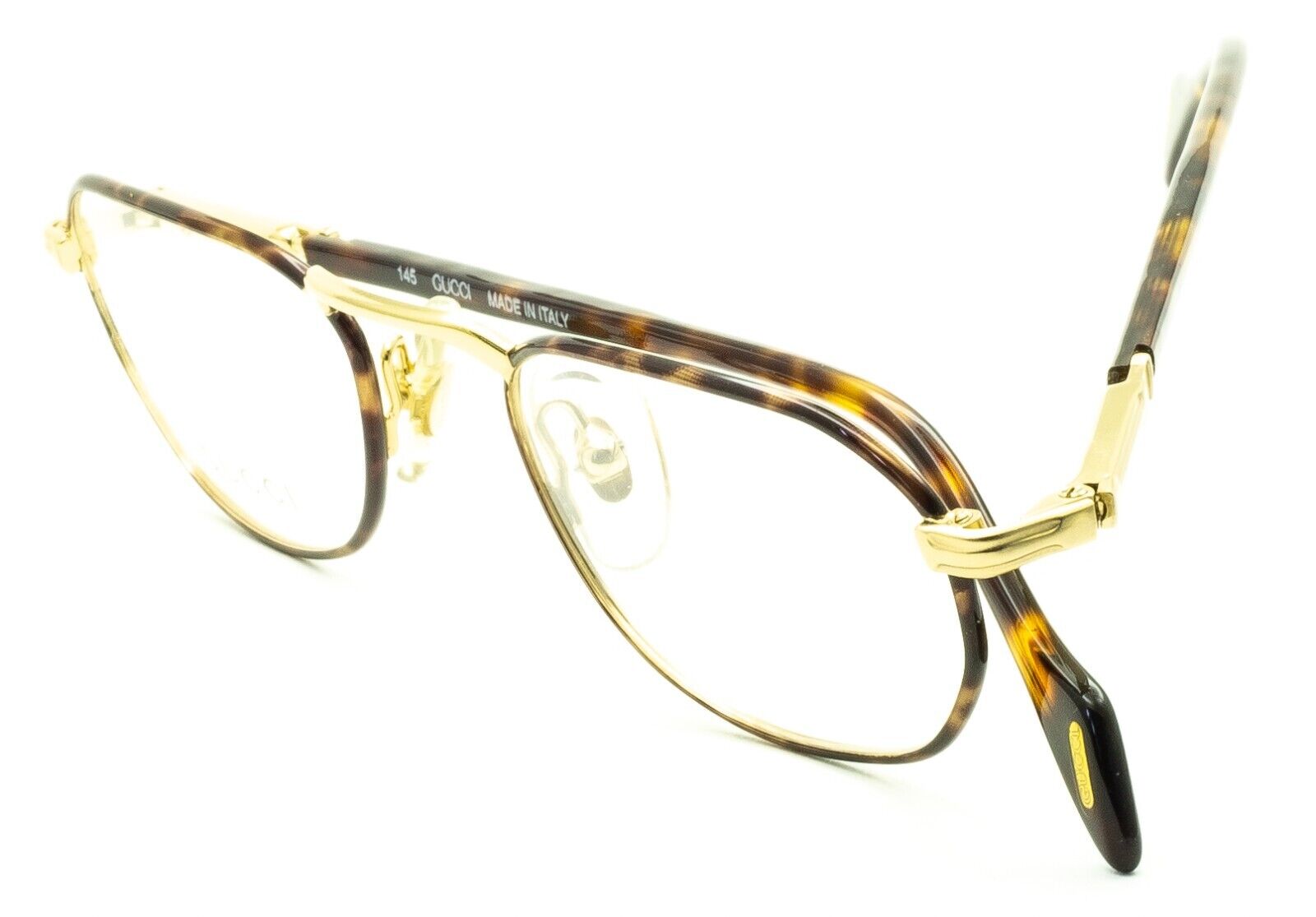 GUCCI GG 1362 KR5 49mm Vintage Eyewear FRAMES RX Optical Eyeglasses - New Italy