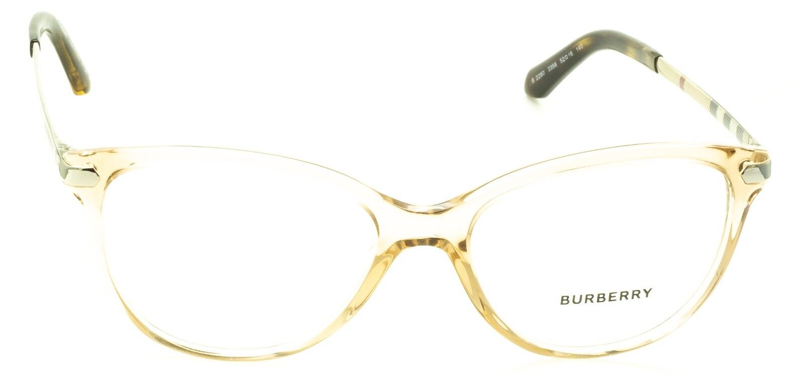 BURBERRY B 2280 3358 52mm Eyewear FRAMES RX Optical Glasses Eyeglasses New Italy