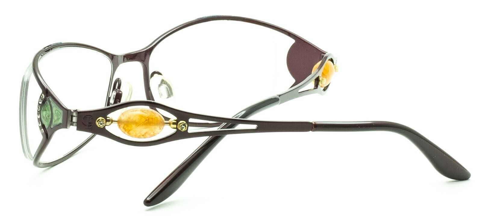 CRYSTALUCHE C-6001 C-04 54mm Vintage Eyewear FRAMES RX Optical - New Italy