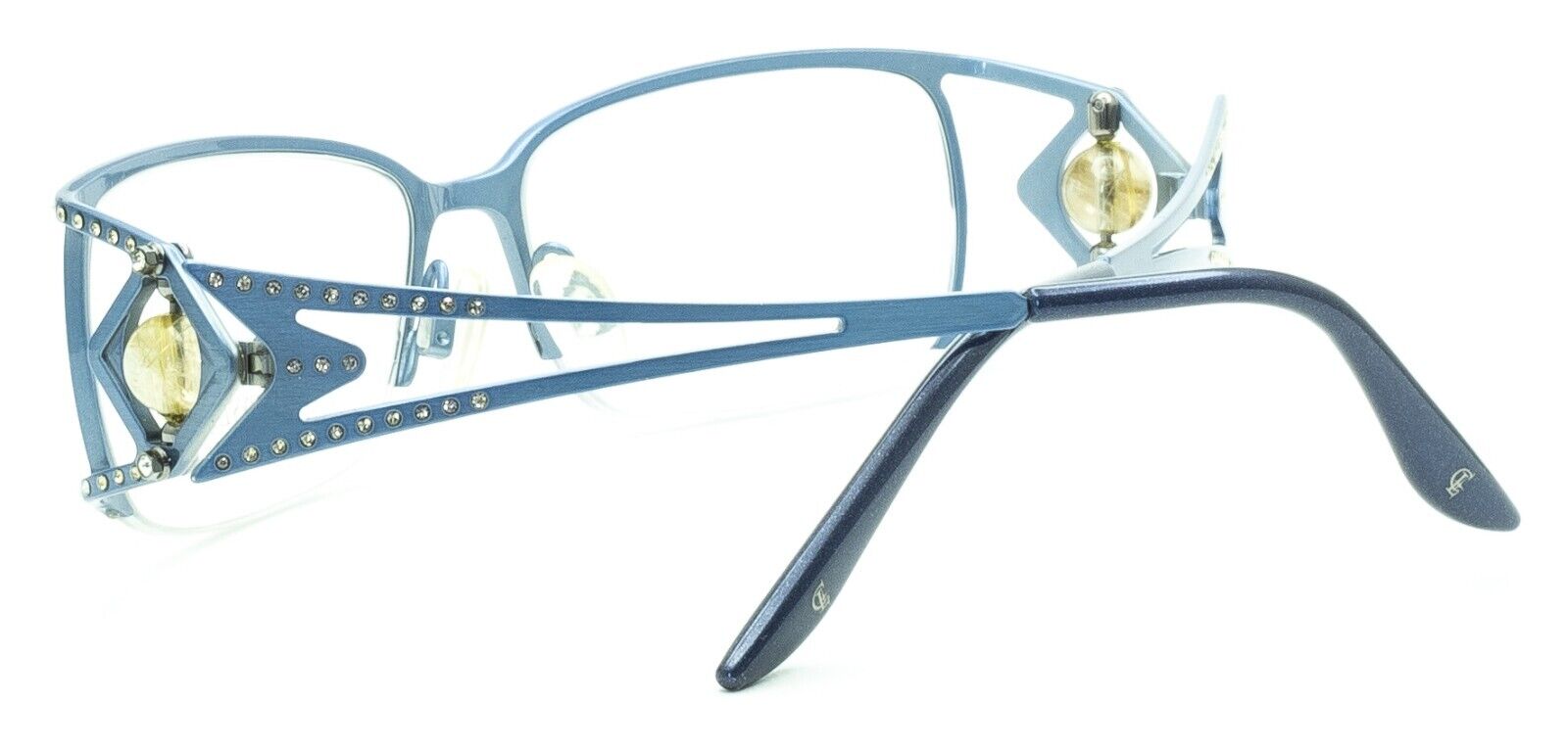 CRYSTALUCHE C-6002N C-03 53mm Vintage Eyewear FRAMES RX Optical - New Italy