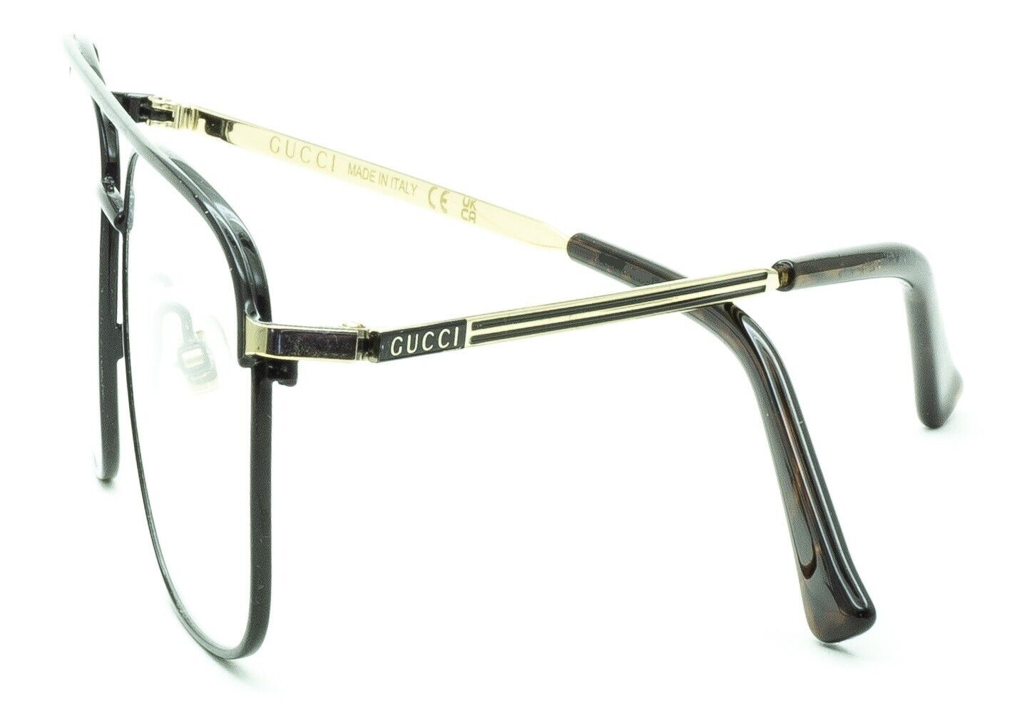 GUCCI GG 0833O 001 55mm Eyewear FRAMES Glasses RX Optical Eyeglasses New - Italy