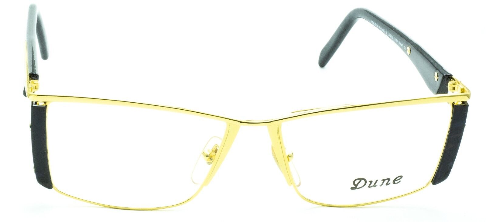 Dune 24 Italy Vintage Linea Dune by Ladins 56x15mm FRAMES RX Optical Glasses NOS