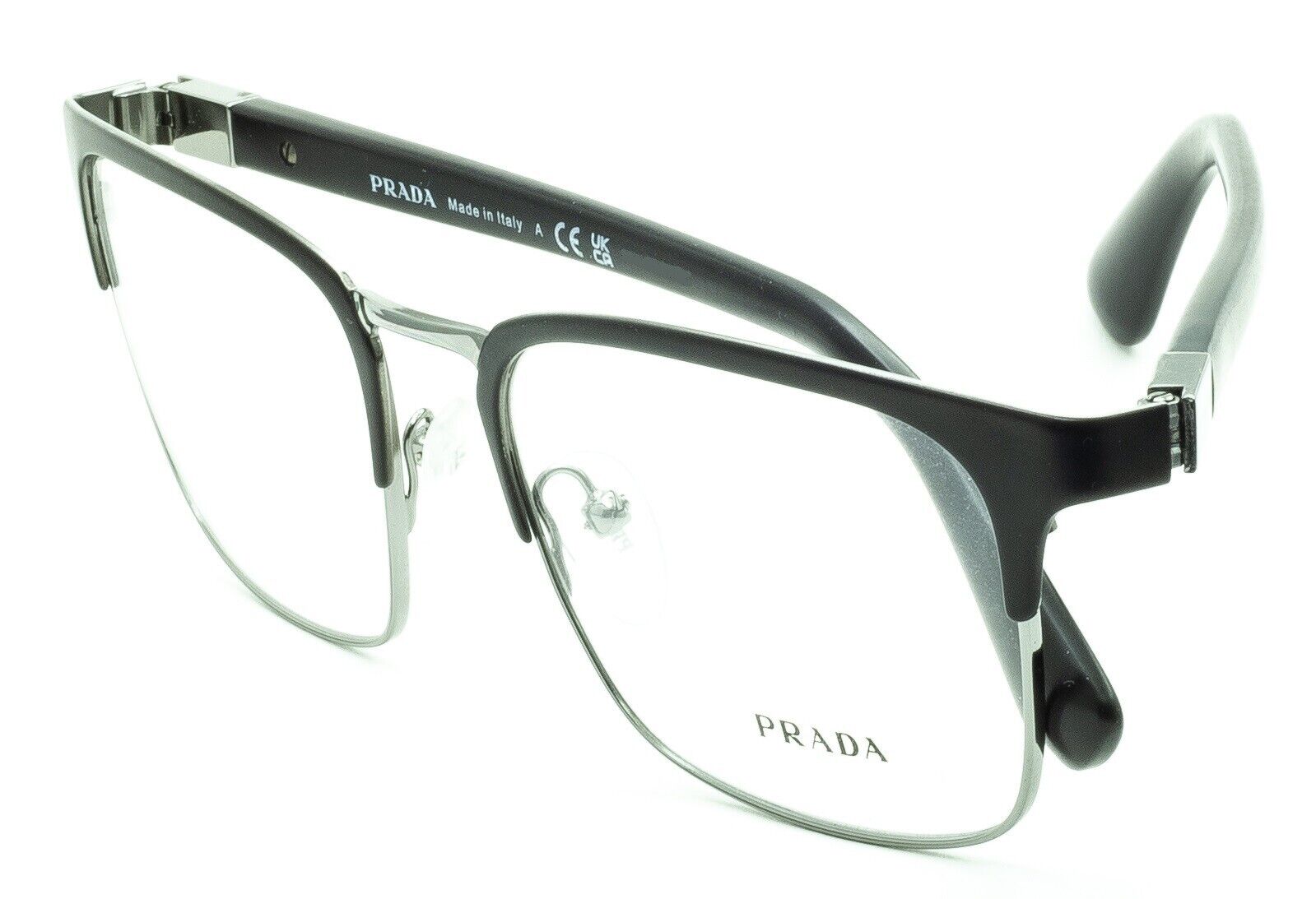 PRADA VPR 54T 1BO-1O1 55mm Eyewear FRAMES RX Optical Eyeglasses Glasses - Italy