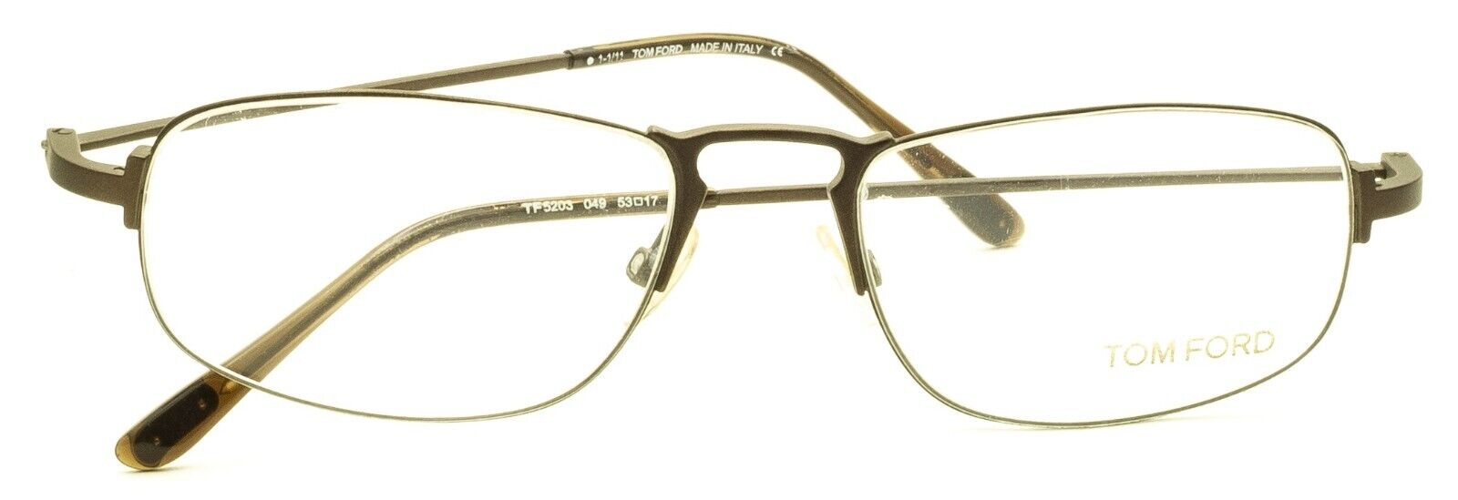 TOM FORD TF 5203 049 53mm Eyewear FRAMES RX Optical Eyeglasses Glasses Italy New