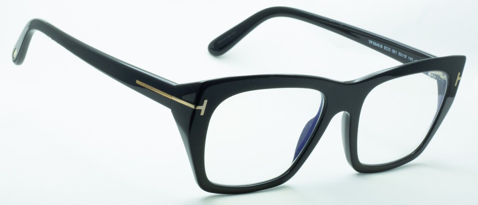 TOM FORD TF 5846-B 001 Eyewear FRAMES RX Optical Eyeglasses Glasses New - Italy