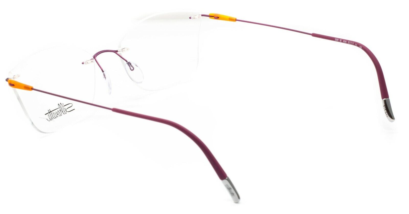 SILHOUETTE 5500 BE 4040 55mm Eyewear FRAMES Optical Eyeglasses Glasses AUSTRIA