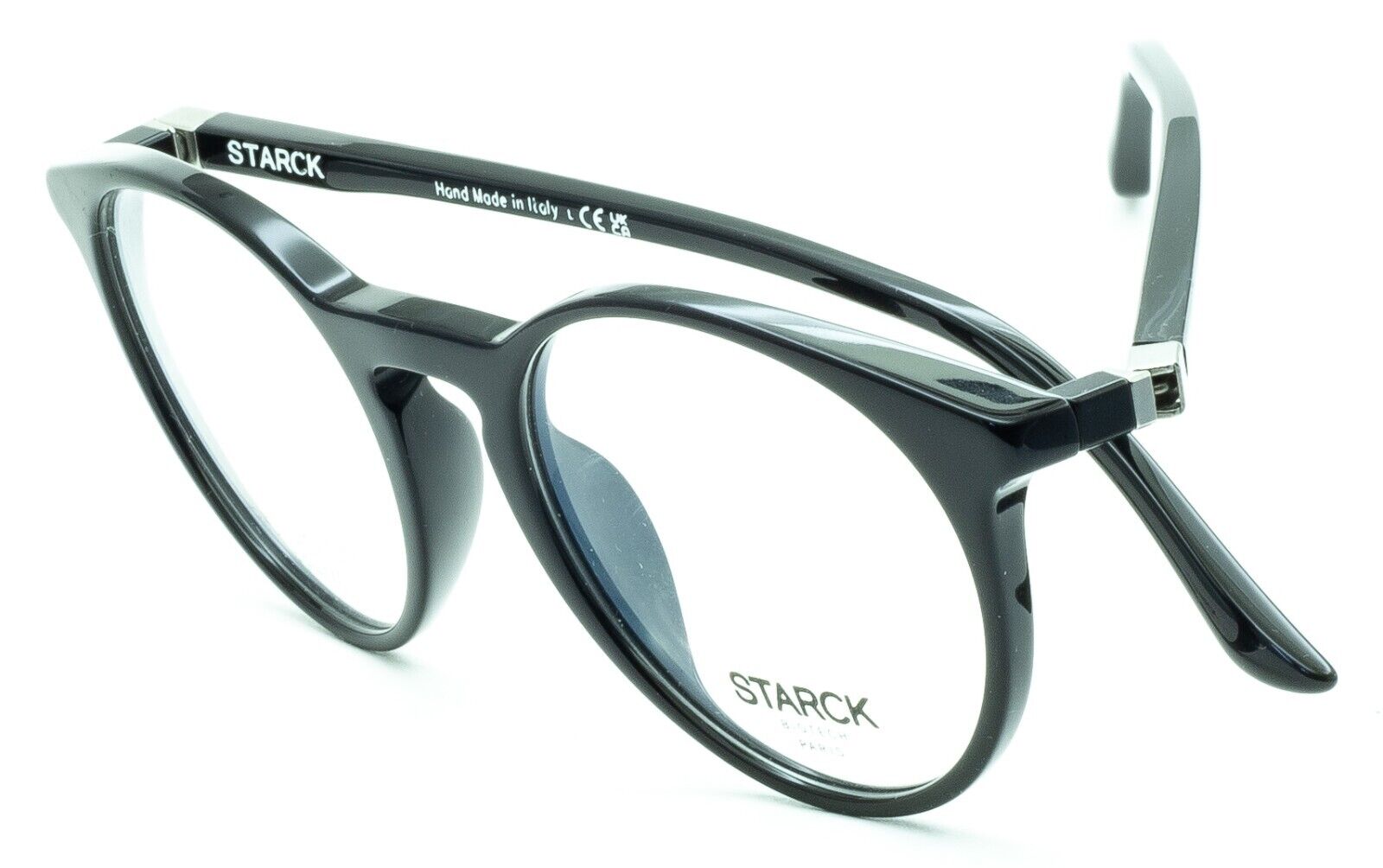 STARCK BIOTECH SH3079 0001 49mm FRAMES Glasses RX Optical Eyeglasses New - Italy