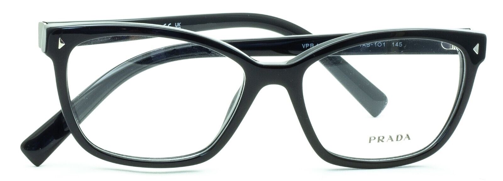 PRADA VPR 15Z 1AB-1O1 53mm Eyewear FRAMES RX Optical Eyeglasses Glasses - Italy