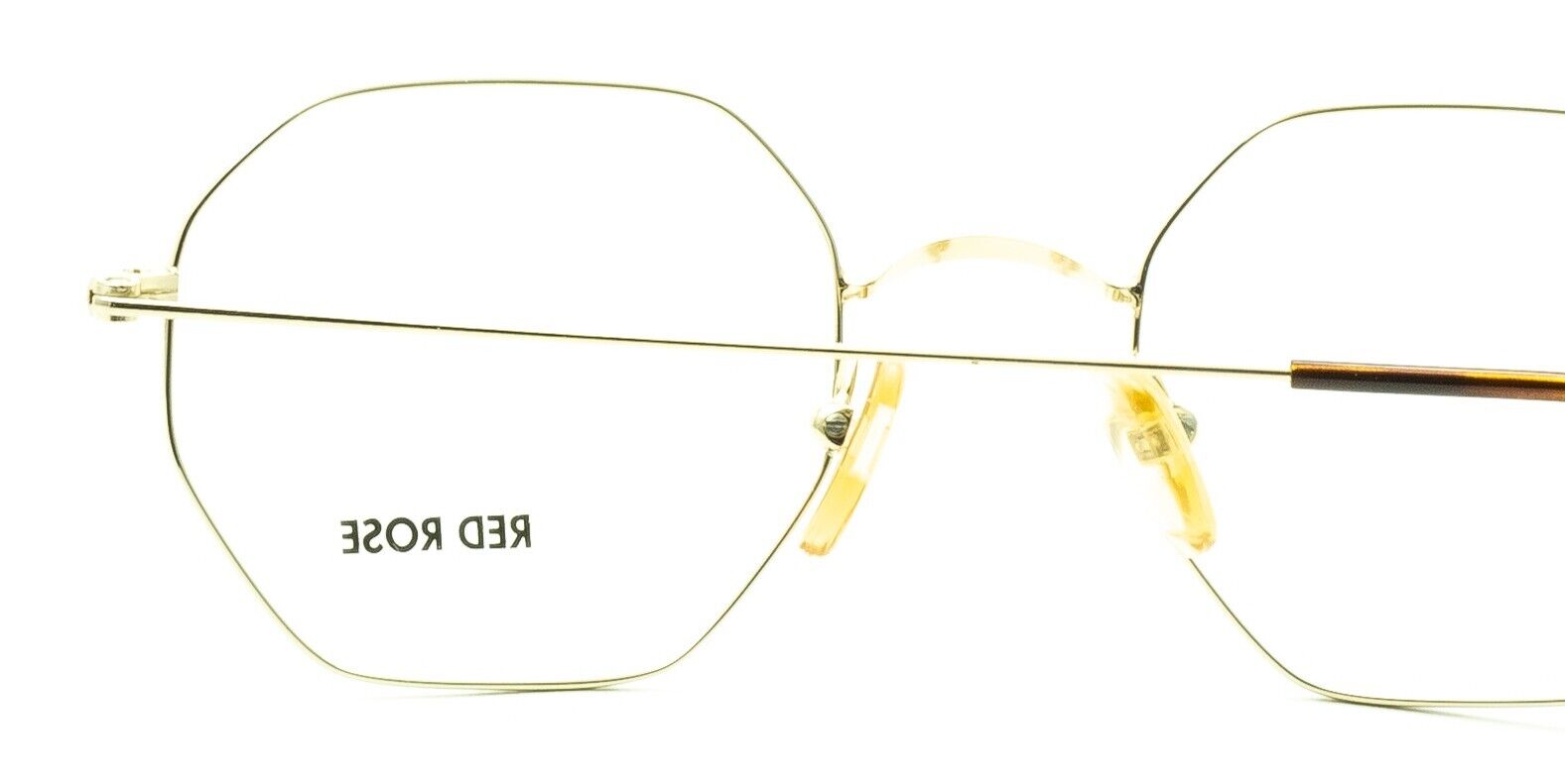 RED ROSE RRVM228 000 46mm Vintage RX Optical Eyewear FRAMES - New NOS Italy