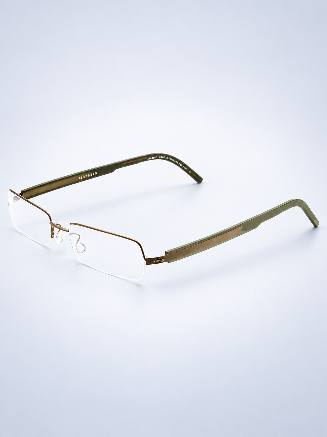 LINDBERG 3024 K48 Half Rim RX Optical TITANIUM Eyewear FRAMES Glasses - Denmark