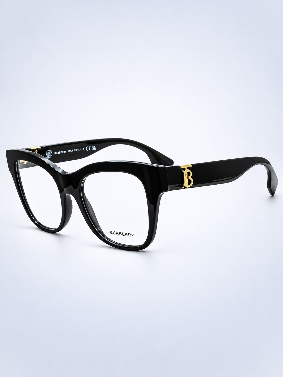 BURBERRY B 2388 3001 52mm Eyewear FRAMES RX Optical Glasses Eyeglasses New Italy