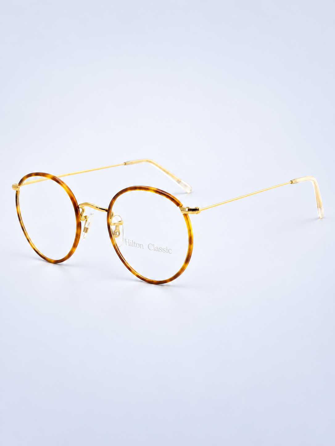 HILTON CLASSIC 1 (SAVILE ROW) Panto Blond 47x22mm Eyewear RX Optical - New NOS