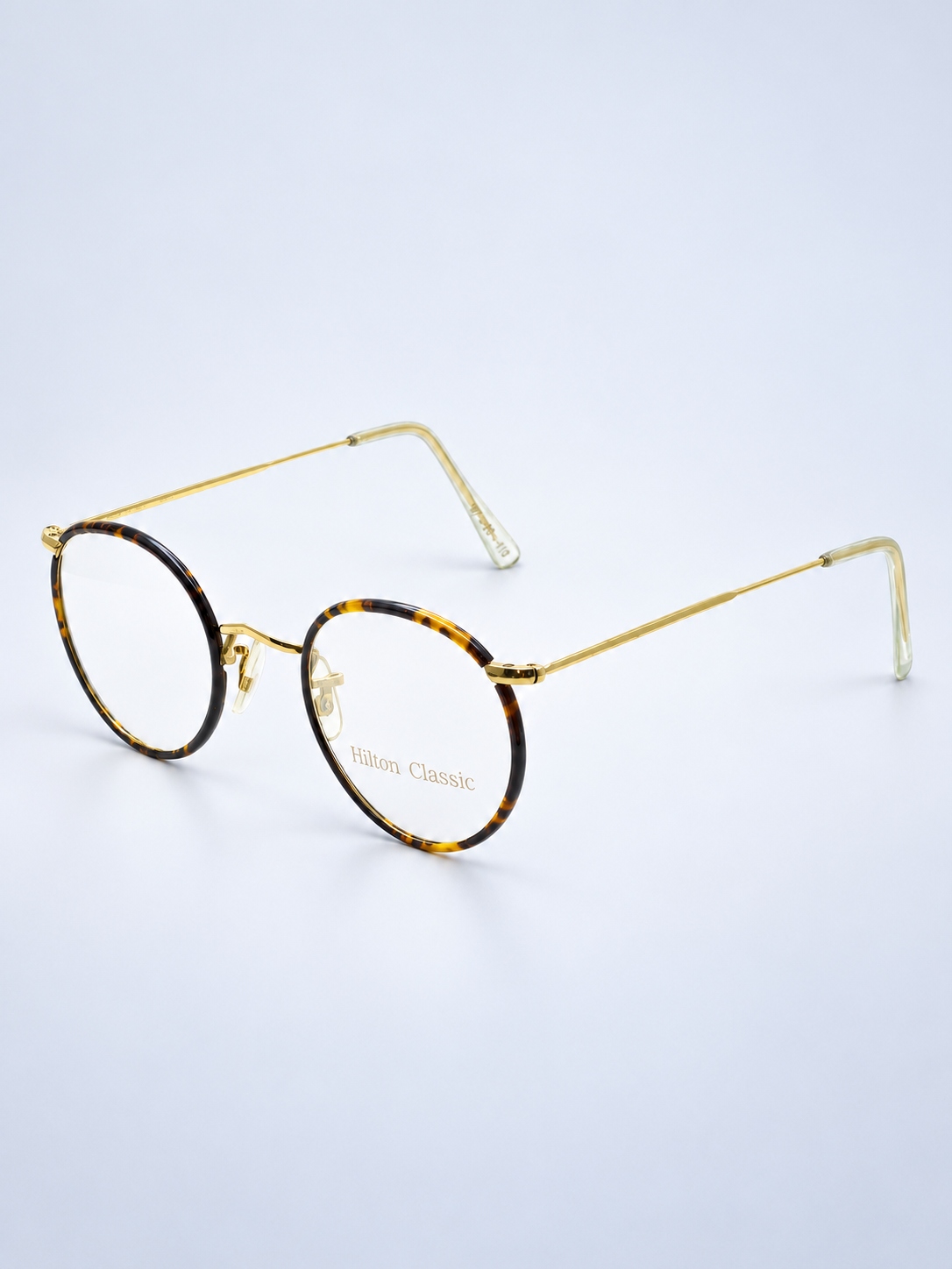 HILTON CLASSIC 1 (SAVILE ROW) Panto Tortoise 47x20mm Eyewear RX Optical - NOS