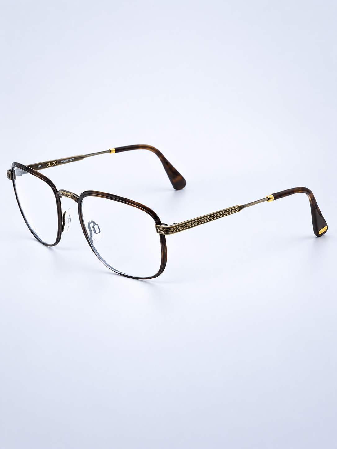 GUCCI GG 1225 20Q 54mm Vintage Eyewear FRAMES RX Optical Eyeglasses - New Italy