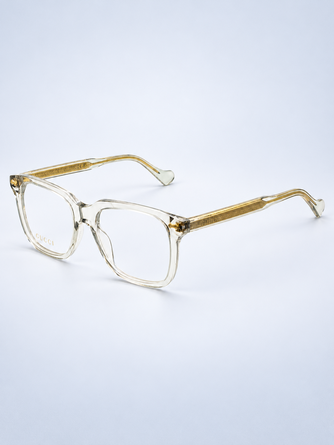 GUCCI GG 0737O 010 53mm Eyewear FRAMES Glasses RX Optical Eyeglasses New - Italy