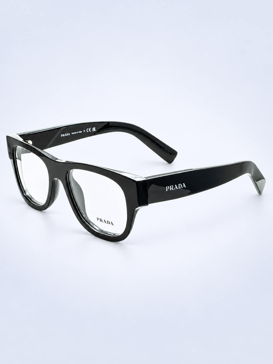 PRADA VPR D08-U 16K-1O1 53mm Eyewear FRAMES RX Optical Eyeglasses Glasses -Italy