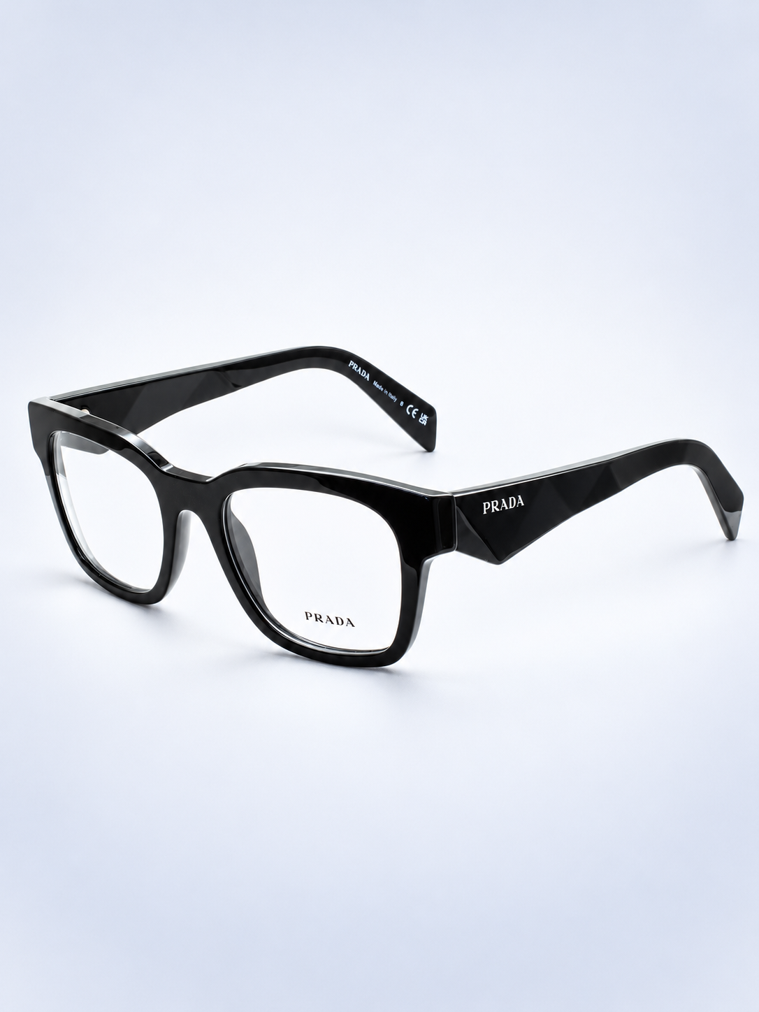 PRADA VPR A10 16K-1O1 53mm Eyewear FRAMES RX Optical Eyeglasses Glasses - Italy