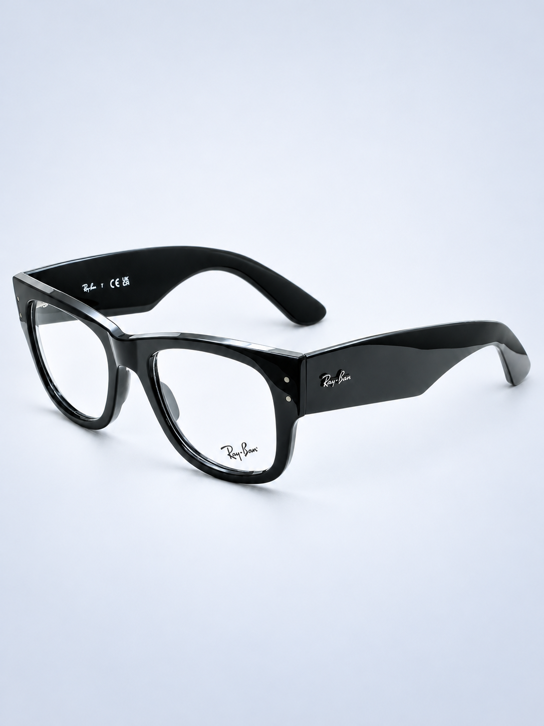 RAYBAN RB 0840V 2000 Mega Wayfarer 51mm RX Optical Glasses Frames Eyewear - New