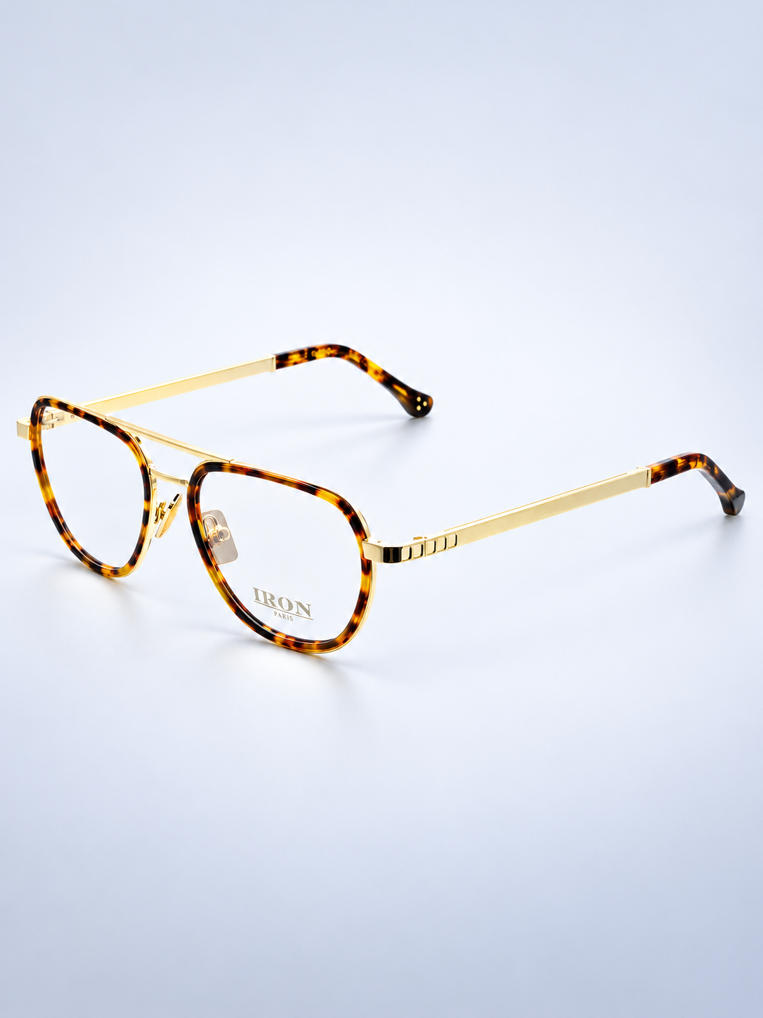 IRON PARIS IR023 TORTAG 53mm RX Optical Glasses Eyewear Frames - New BNIB