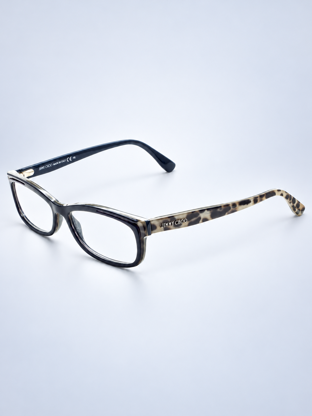JIMMY CHOO 148 PVR 54mm Eyewear Glasses RX Optical Glasses FRAMES - New Italy