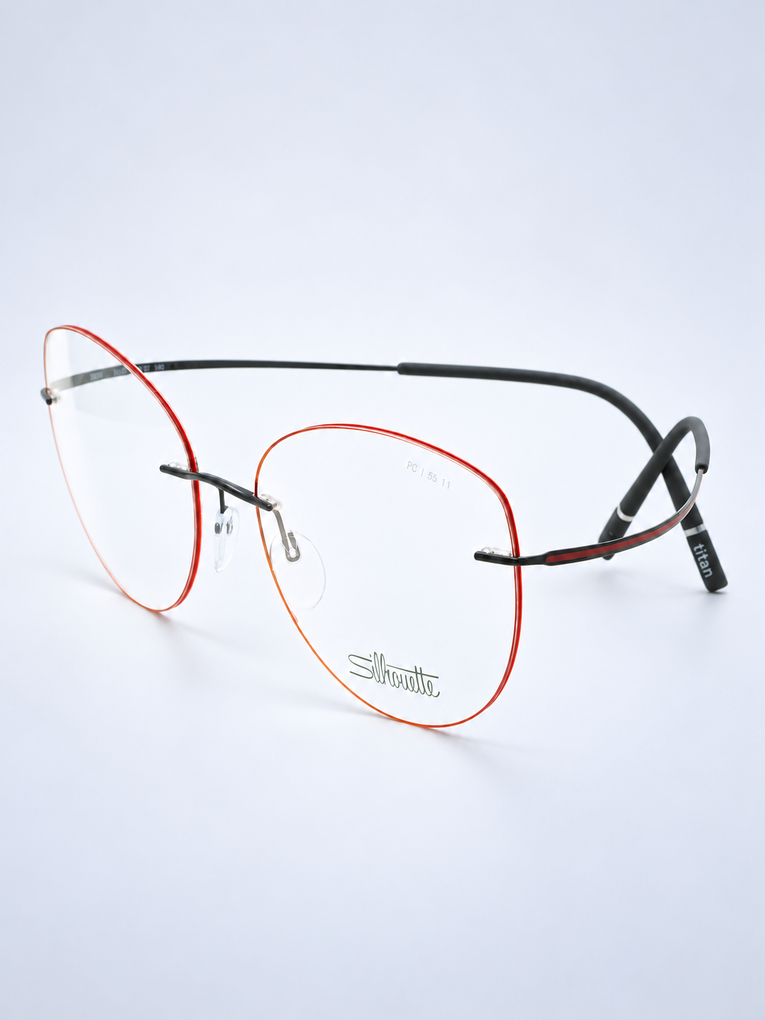SILHOUETTE 5599 PC 9145 55mm Minimal Art FRAMES RX Optical Glasses - Austria
