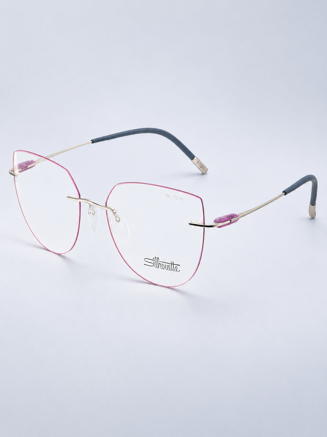 SILHOUETTE 5561 MW 7205 55mm Purist FRAMES RX Optical Glasses - New Austria