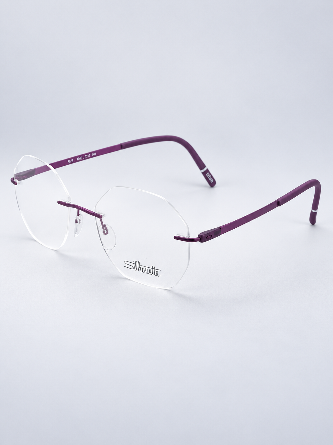 SILHOUETTE TITAN 5573 NU 4040 53mm Eyewear FRAMES RX Optical Glasses-New Austria