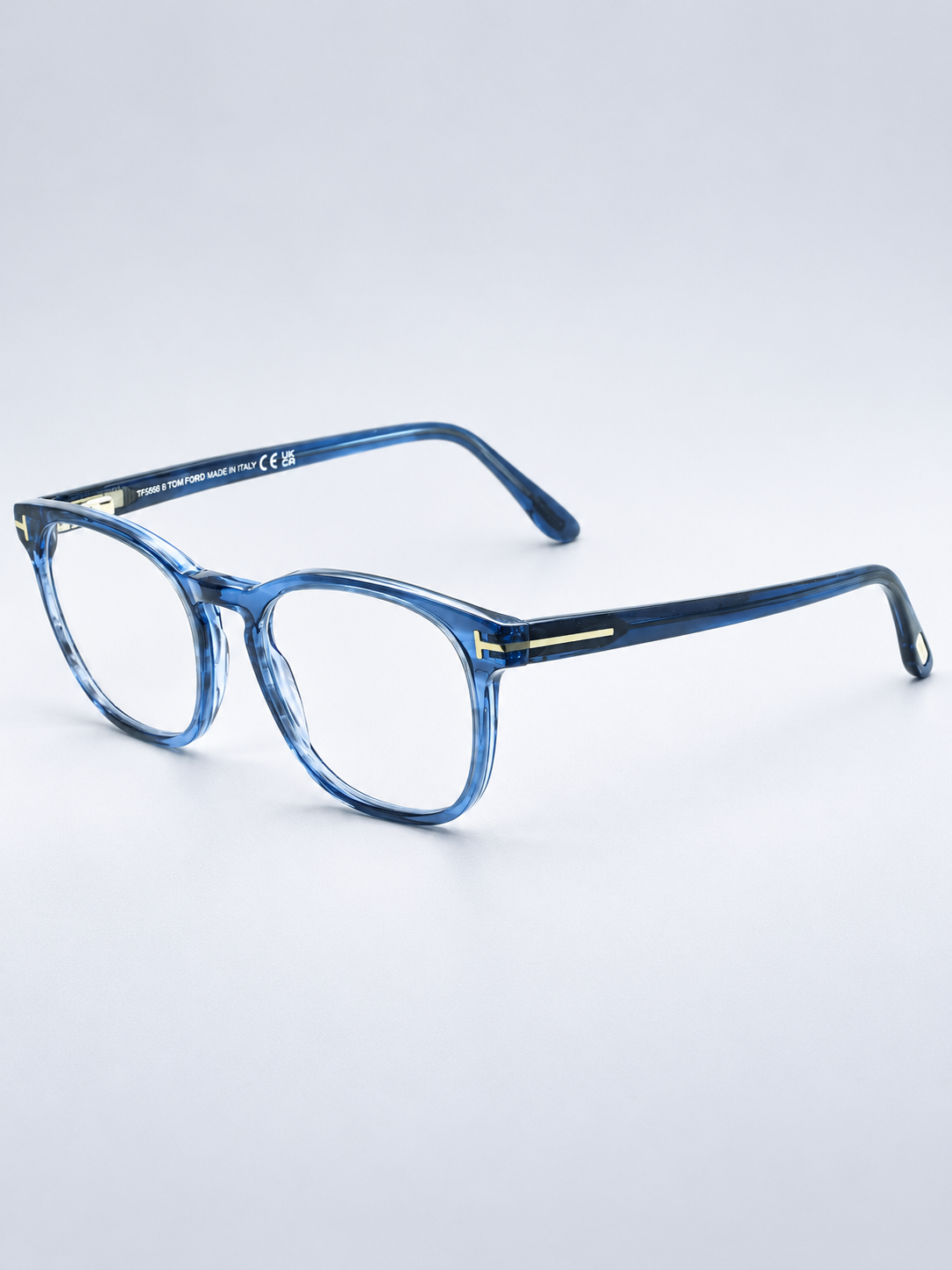 TOM FORD TF 5868-B ECO 092 53mm Eyewear FRAMES RX Optical Glasses New - Italy