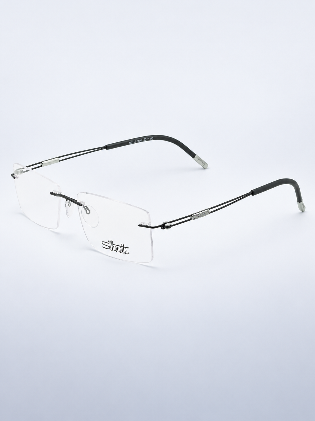 SILHOUETTE TITAN 5521 70 9040 54mm Eyewear FRAMES RX Optical Glasses-New Austria