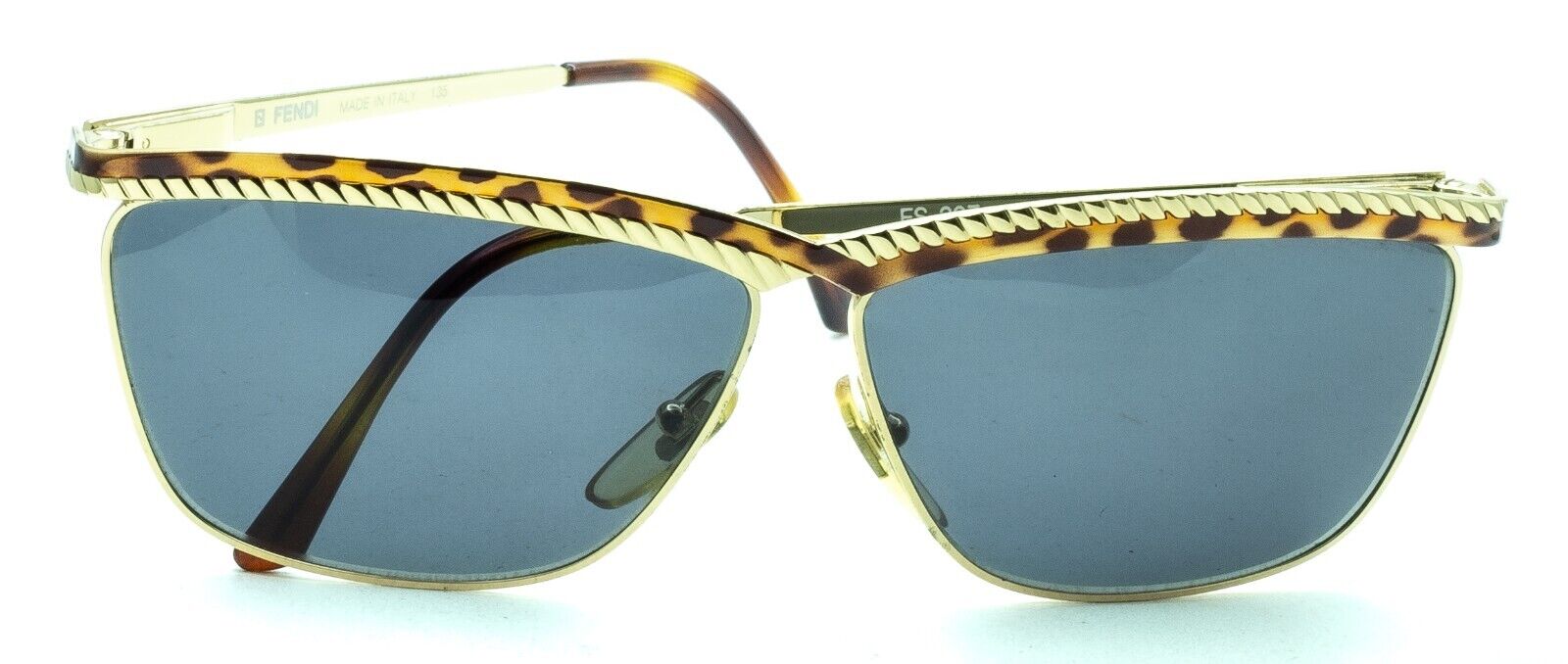 FENDI FS 207 323 61mm Vintage Sunglasses Shades Eyewear Frames BNIB New - Italy