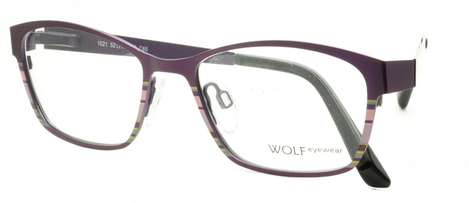 WOLF EYEWEAR 1021 C65 FRAMES RX Optical Glasses Eyeglasses Eyewear New -TRUSTED