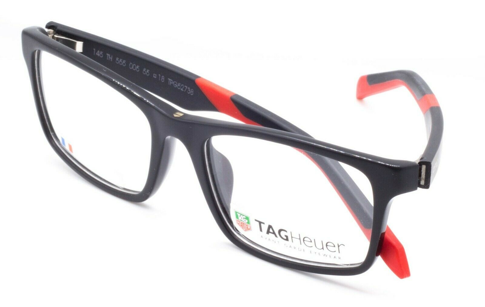 TAG HEUER B-URBAN TH 555 005 55mm Eyewear FRAMES Optical RX Glasses Eyeglasses