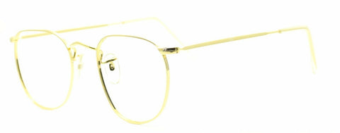 B.O.I.C.(SAVILE ROW) Quadra Gold 54x20mm Frames RX Optical Eyeglasses GlassesNOS