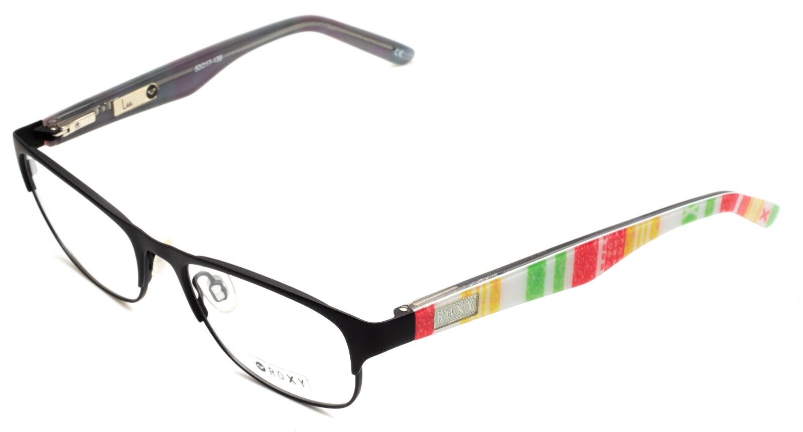 ROXY ERJEG00009/BLK LEA 50mm Eyewear FRAMES Glasses RX Optical Eyeglasses - New